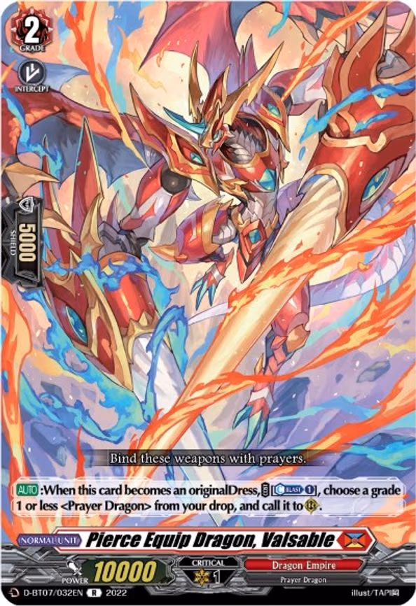 Pierce Equip Dragon, Valsable - R (D-BT07/032EN)