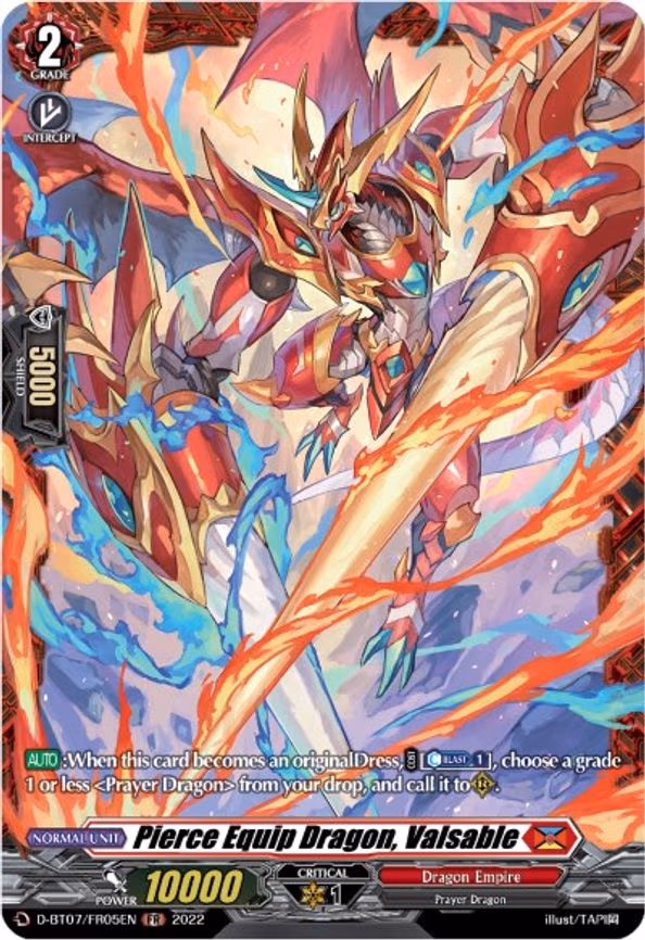 Pierce Equip Dragon, Valsable - FR (D-BT07/FR05EN)