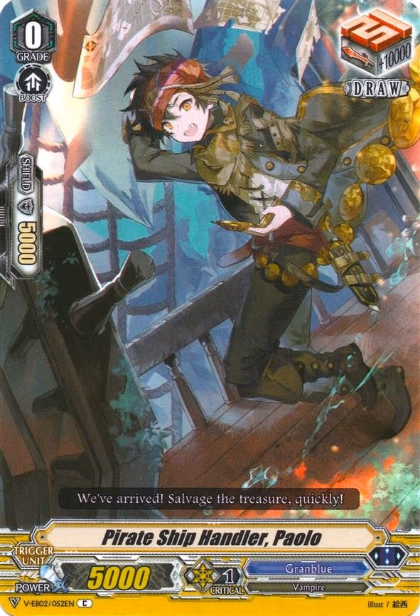 Pirate Ship Handler, Paolo - C (V-EB02/052EN)