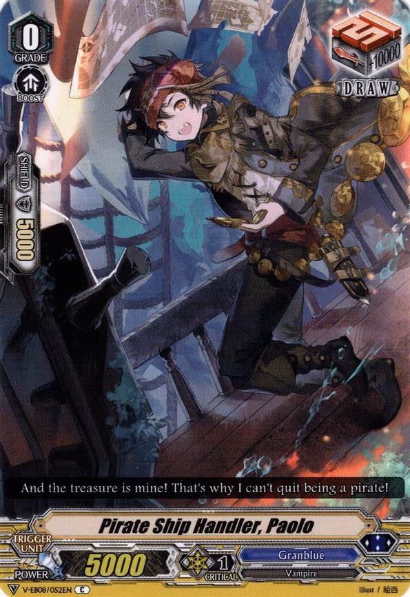 Pirate Ship Handler, Paolo - C (V-EB08/052EN)