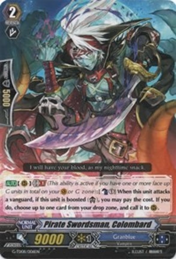 Pirate Swordsman, Colombard