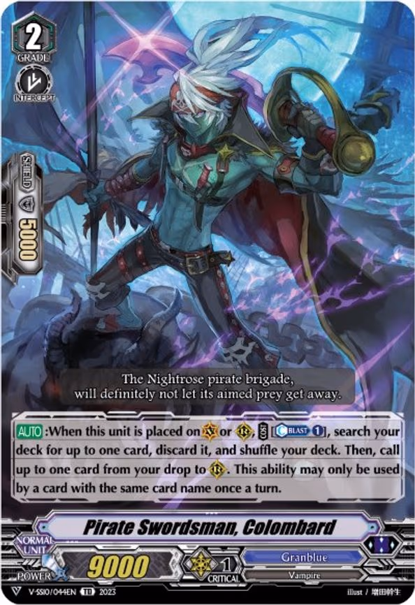 Pirate Swordsman, Colombard