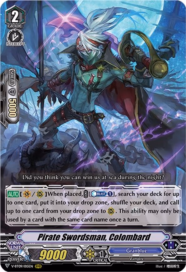 Pirate Swordsman, Colombard