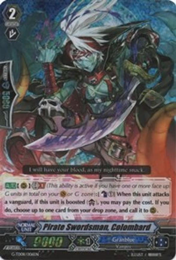 Pirate Swordsman, Colombard