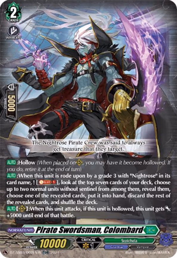 Pirate Swordsman, Colombard
