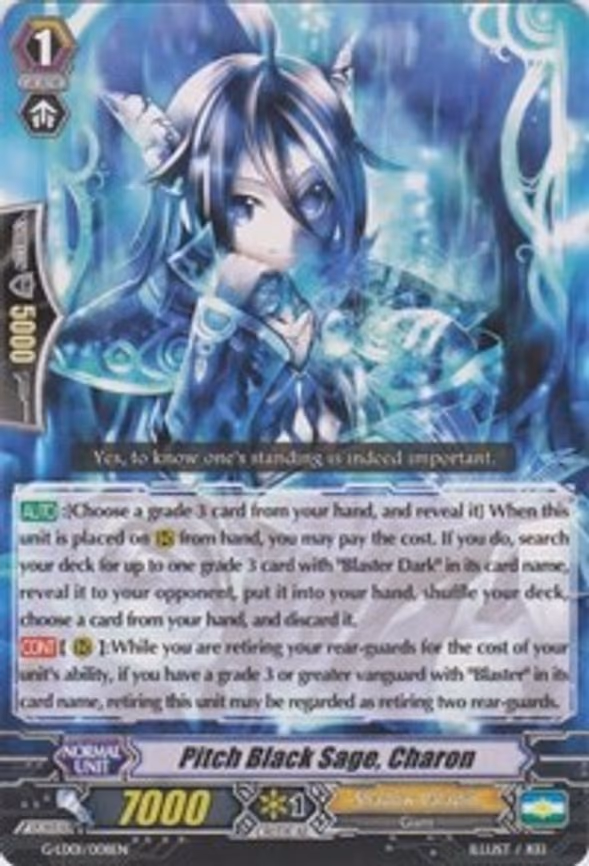 Pitch Black Sage, Charon