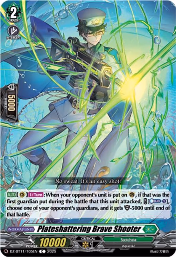 Plateshattering Brave Shooter - C (DZ-BT11/105EN)