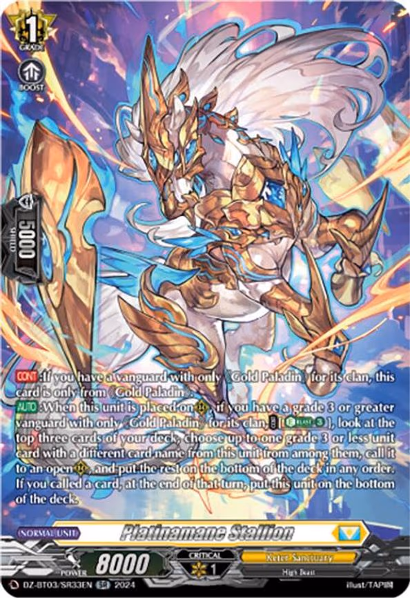 Platinamane Stallion - SR (DZ-BT03/SR33EN)