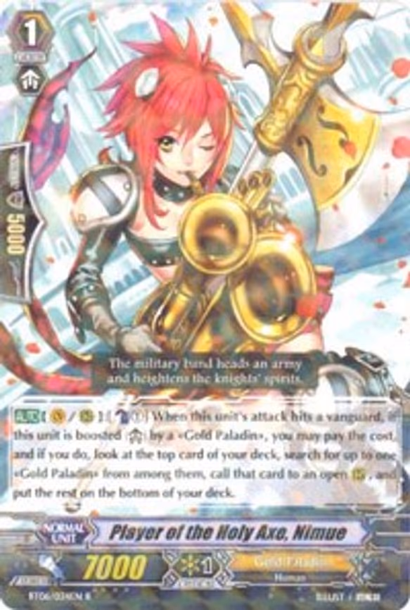 Player of the Holy Axe, Nimue - R (BT06/034EN)