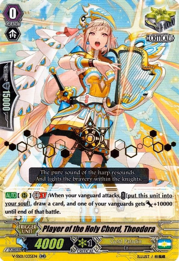 Player of the Holy Chord, Theodora - RR (V-SS01/035EN)