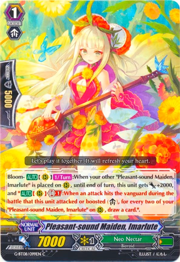 Pleasant-sound Maiden, Imarlute - C (G-BT08/099EN)