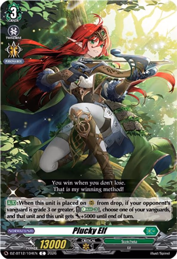 Plucky Elf - C (DZ-BT12/104EN)
