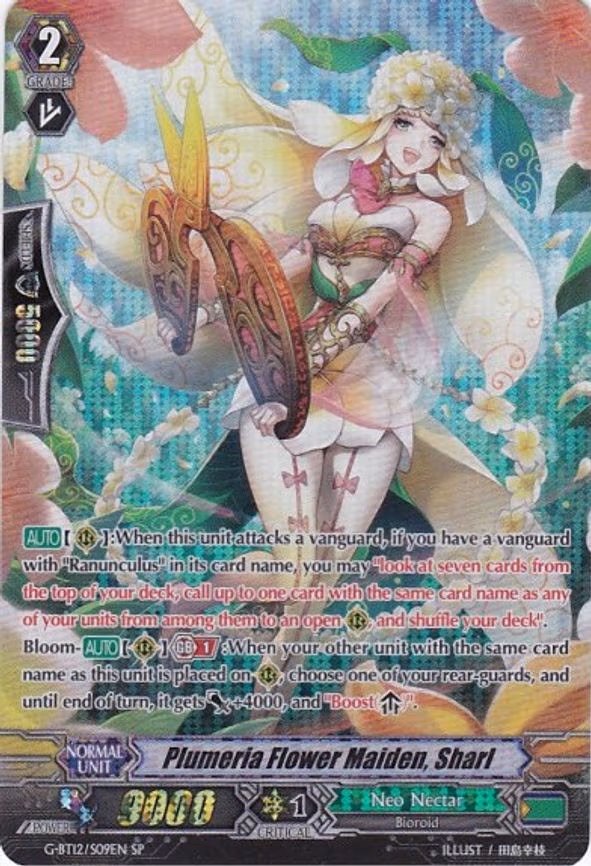 Plumeria Flower Maiden, Sharl - SP (G-BT12/S09EN)