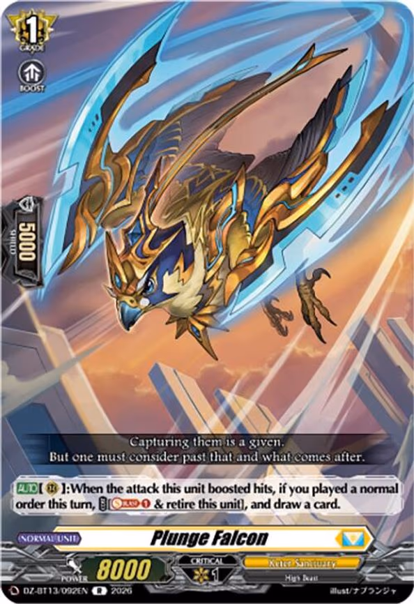 Plunge Falcon - R (DZ-BT13/092EN)