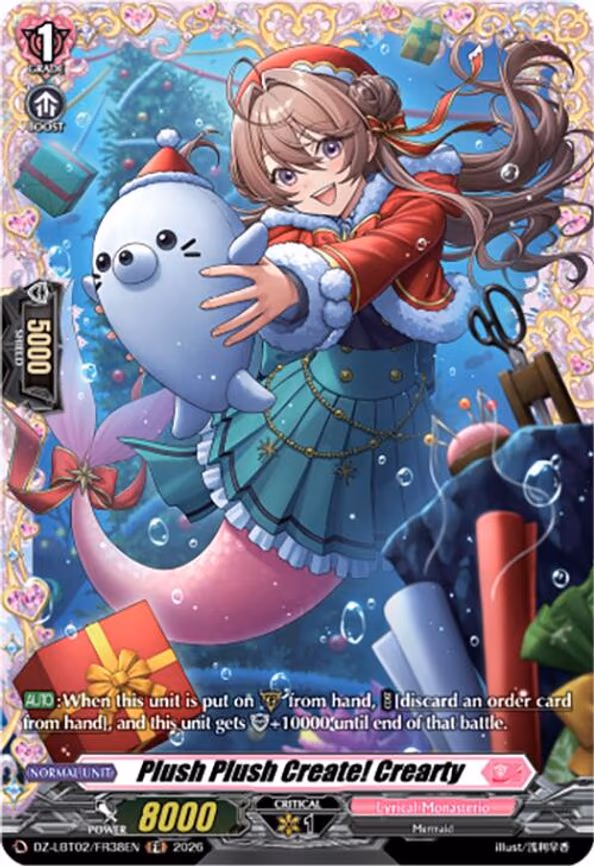Plush Plush Create! Crearty - Frame Rare (DZ-LBT02/FR38EN)