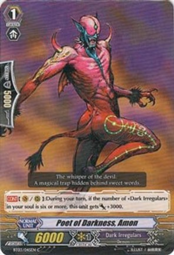 Poet of Darkness, Amon - C (BT03/045EN)