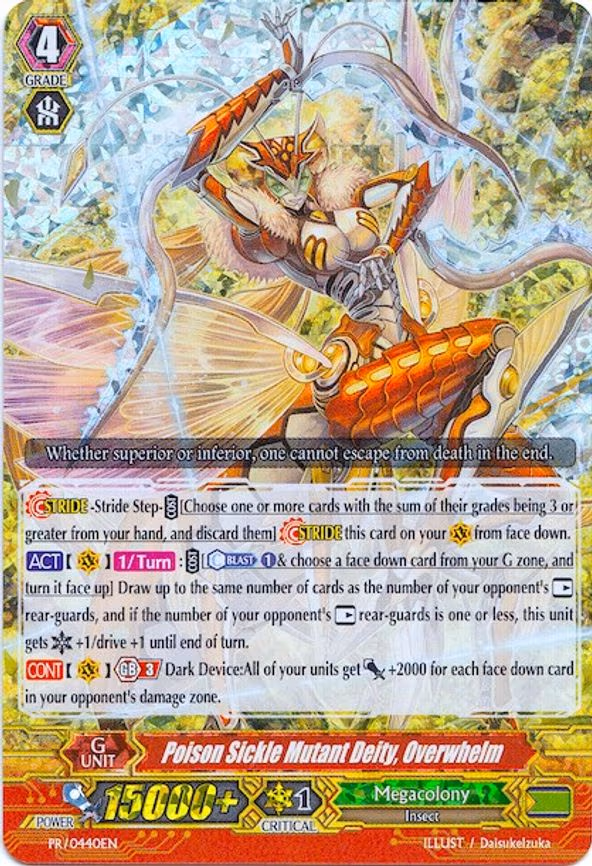 Poison Sickle Mutant Deity, Overwhelm - PR (PR/0440EN)