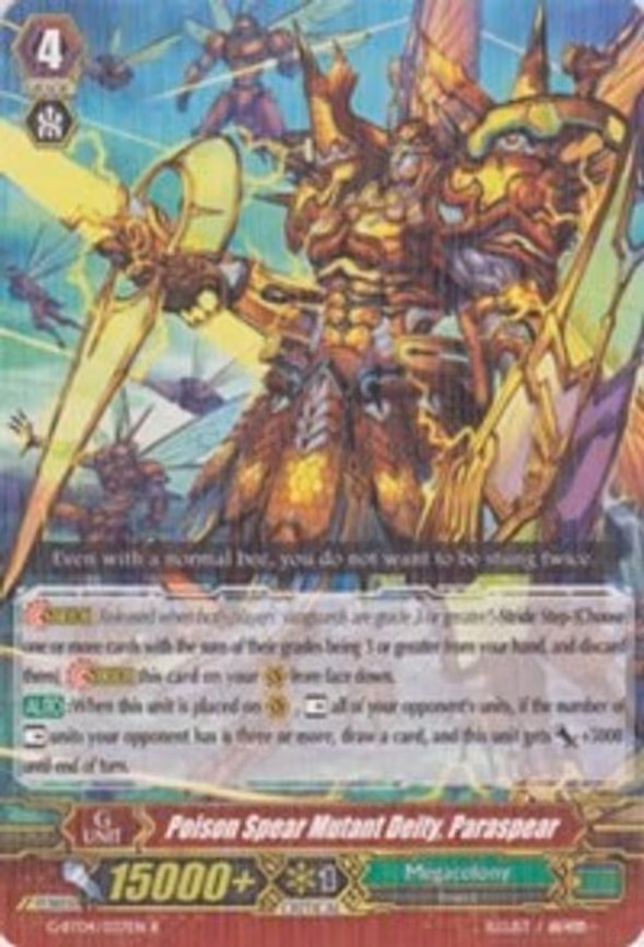 Poison Spear Mutant Deity, Paraspear - R (G-BT04/037EN)