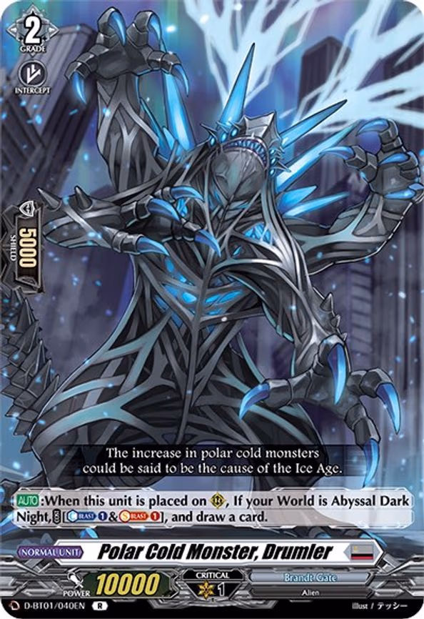 Polar Cold Monster, Drumler - R (D-BT01/040EN)