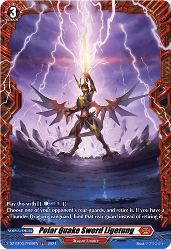 Polar Quake Sword Ligetung - FR (DZ-BT03/FR09EN)