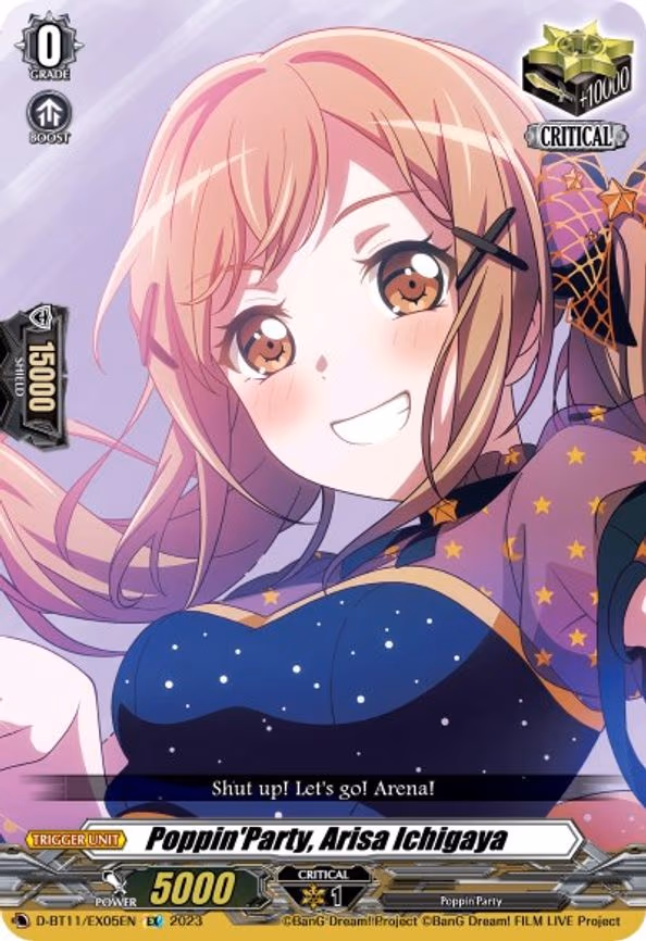 Poppin'Party, Arisa Ichigaya - EX (D-BT11/EX05EN)