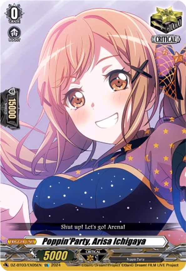 Poppin'Party, Arisa Ichigaya - EX (DZ-BT03/EX05EN)