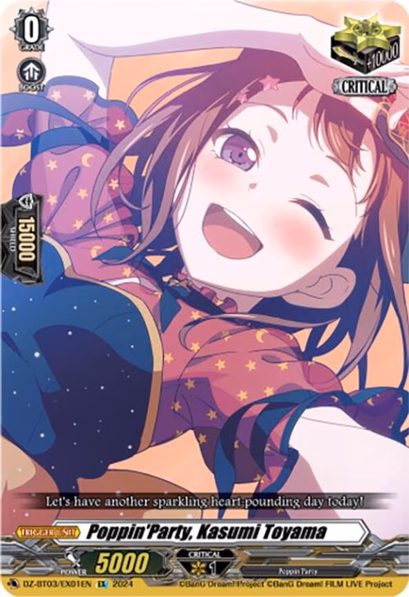 Poppin'Party, Kasumi Toyama - EX (DZ-BT03/EX01EN)