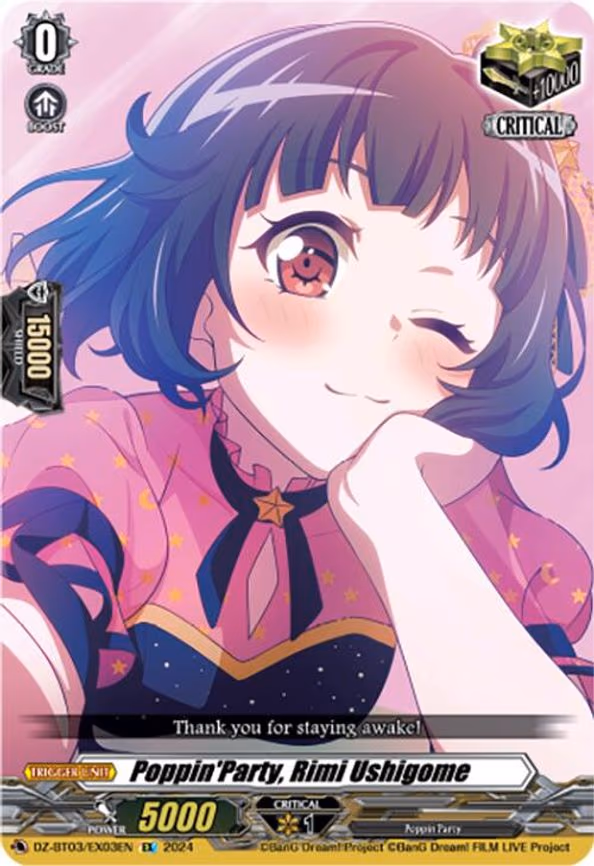 Poppin'Party, Rimi Ushigome - EX (DZ-BT03/EX03EN)