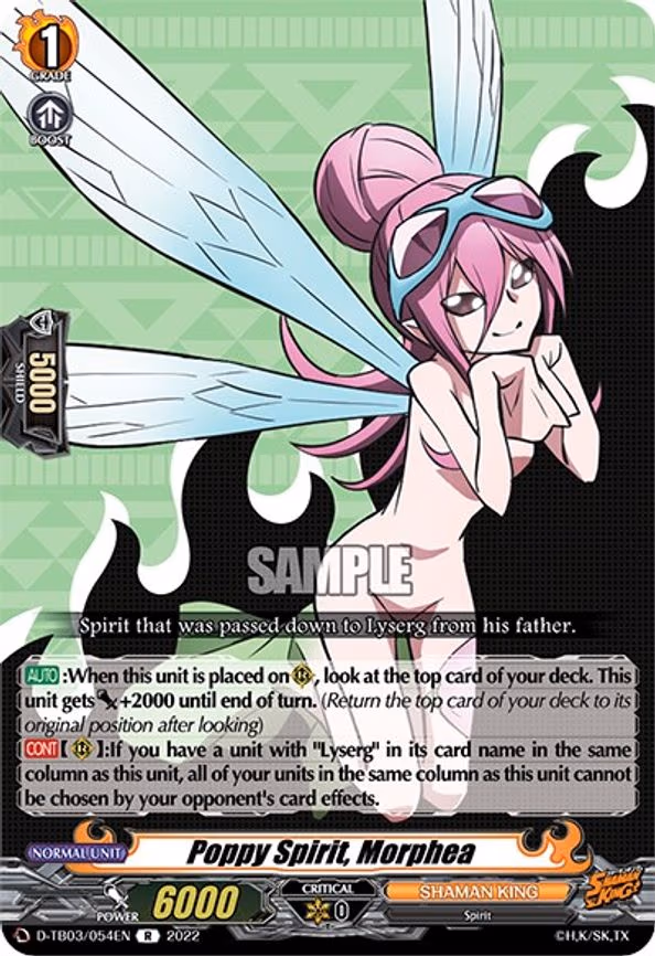 Poppy spirit, Morphea - R (D-TB03/054EN)