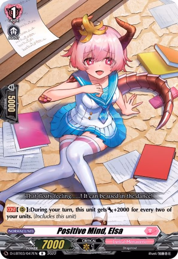 Positive Mind, Elsa - R (D-LBT03/047EN)