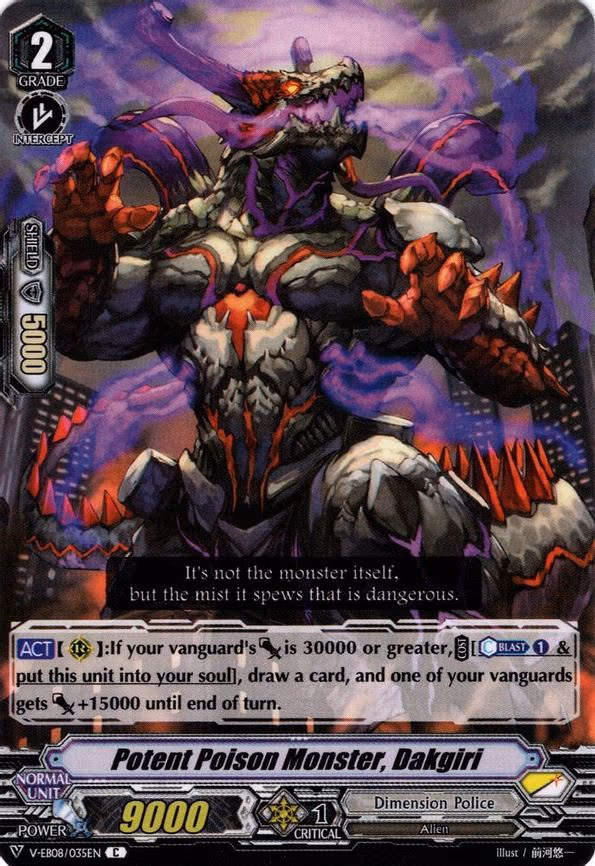 Potent Poison Monster, Dakgiri - C (V-EB08/035EN)