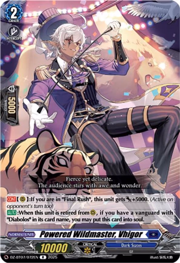 Powered Wildmaster, Vhigor - R (DZ-BT07/072EN)