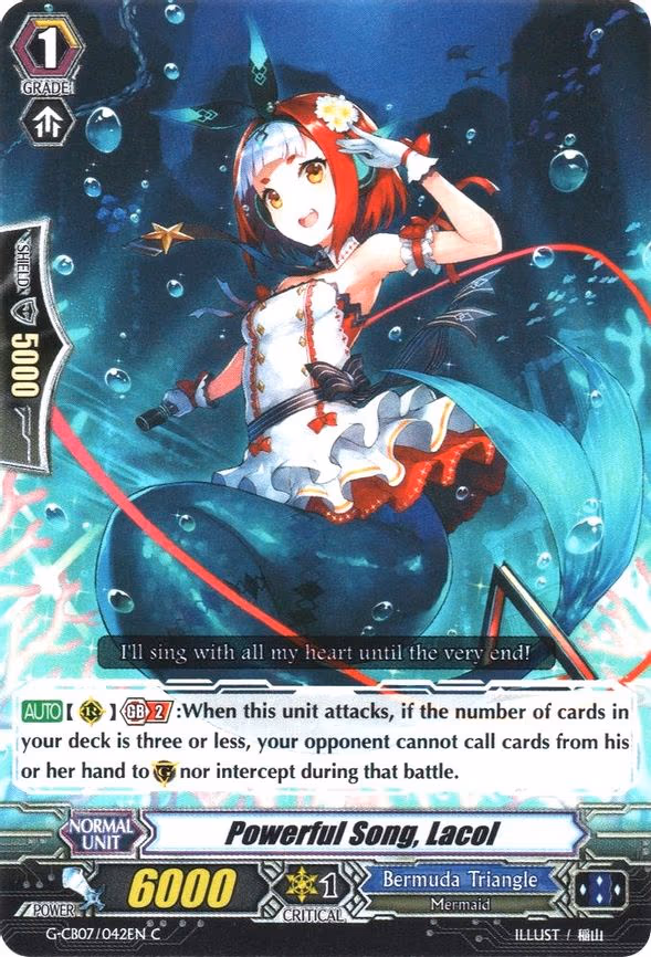 Powerful Song, Lacol - C (G-CB07/042EN)