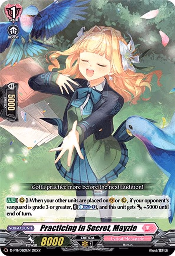 Practicing in Secret, Mayzie - PR (D-PR/062EN)