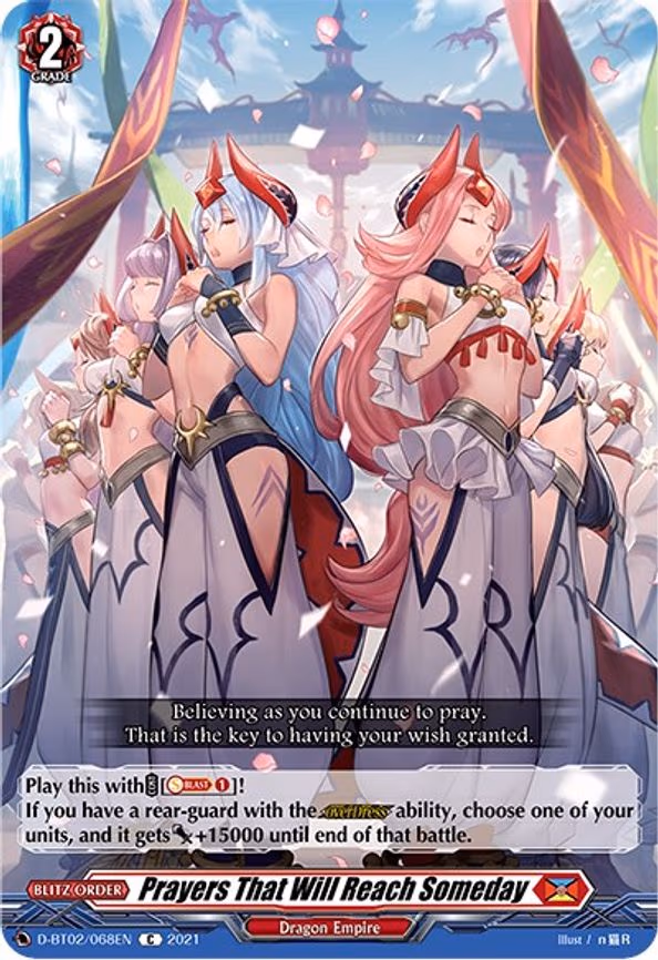 Prayers That Will Reach Someday - C (D-BT02/068EN)