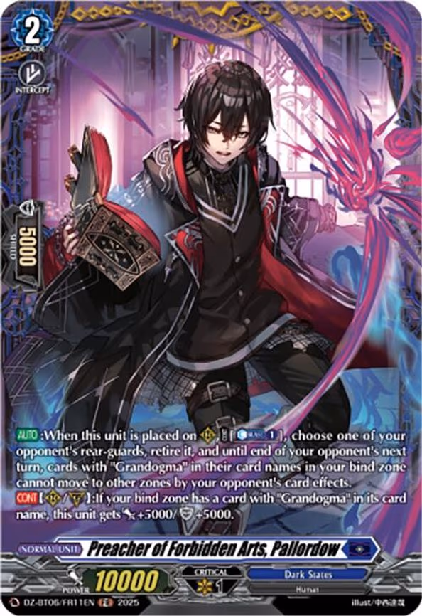 Preacher of Forbidden Arts, Pallordow - FR (DZ-BT06/FR11EN)