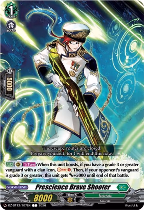 Prescience Brave Shooter - C (DZ-BT12/107EN)