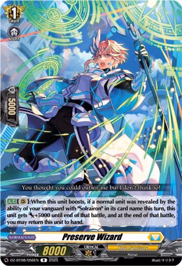 Preserve Wizard - R (DZ-BT08/056EN)