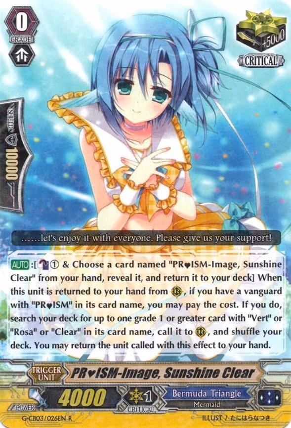 PRISM-Image, Sunshine Clear - R (G-CB03/026EN)