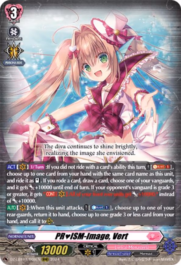 PRISM-Image, Vert