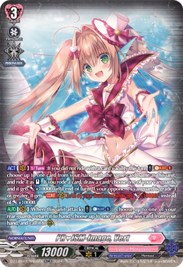 PRISM-Image, Vert
