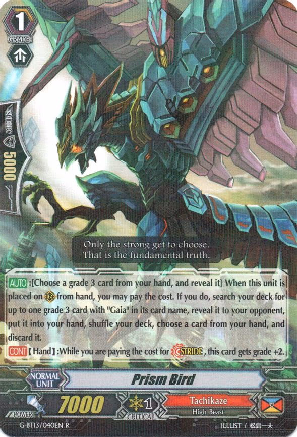 Prism Bird - R (G-BT13/040EN)