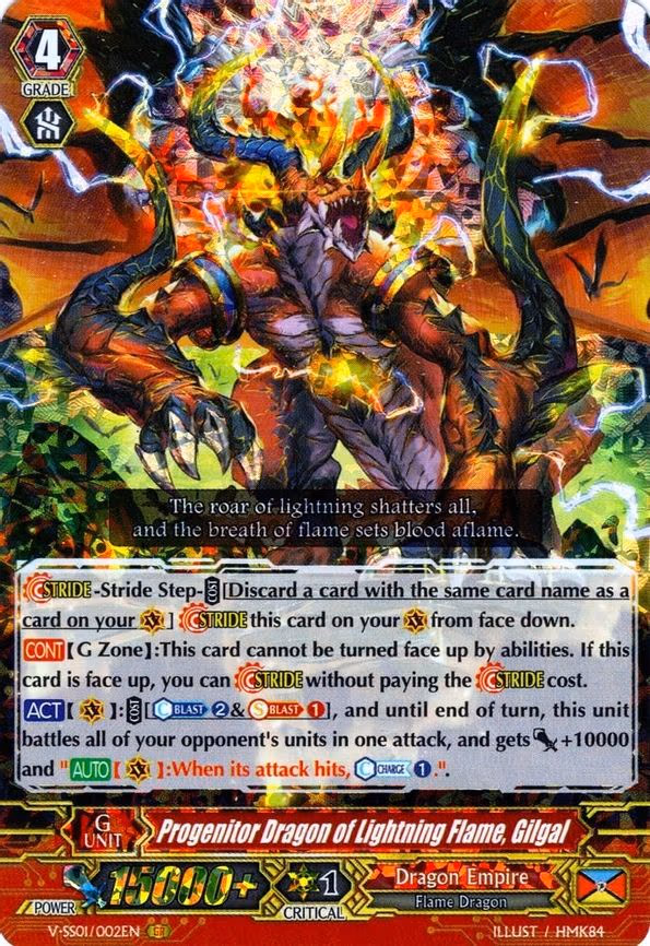 Progenitor Dragon of Lightning Flame, Gilgal - GR (V-SS01/002EN)