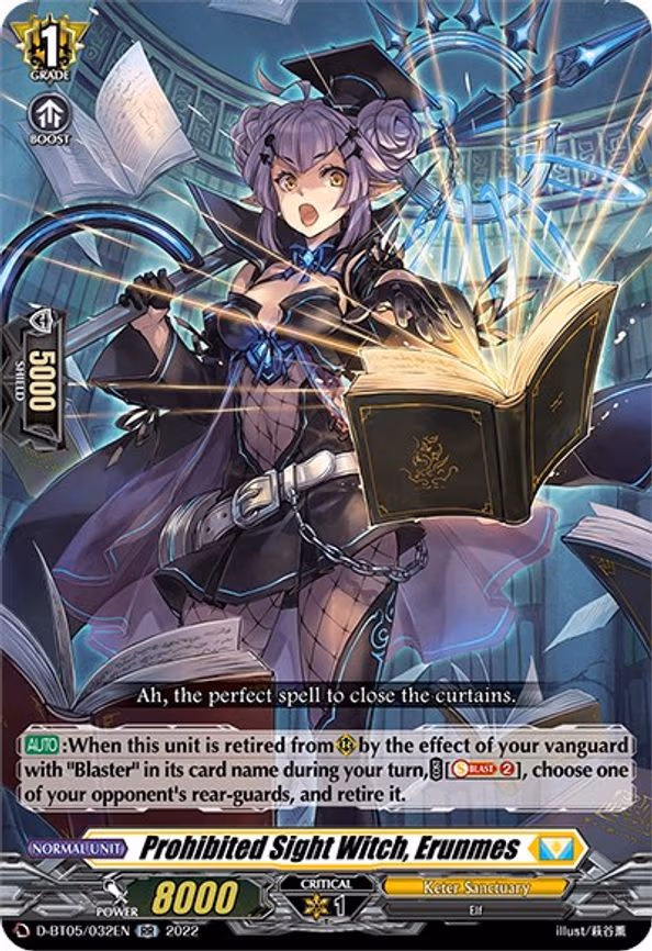 Prohibited Sight Witch, Erunmes - RR (D-BT05/032EN)