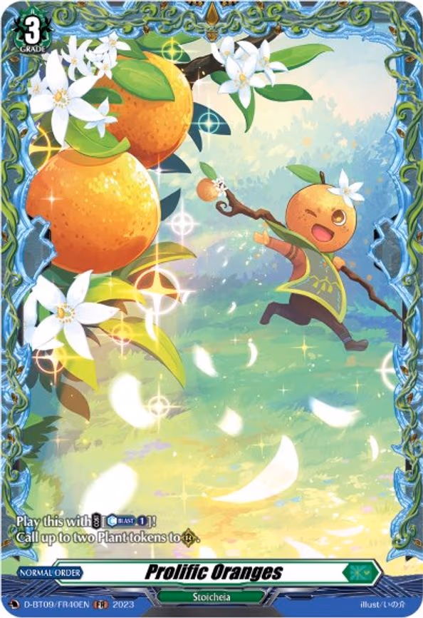 Prolific Oranges - FR (D-BT09/FR40EN)