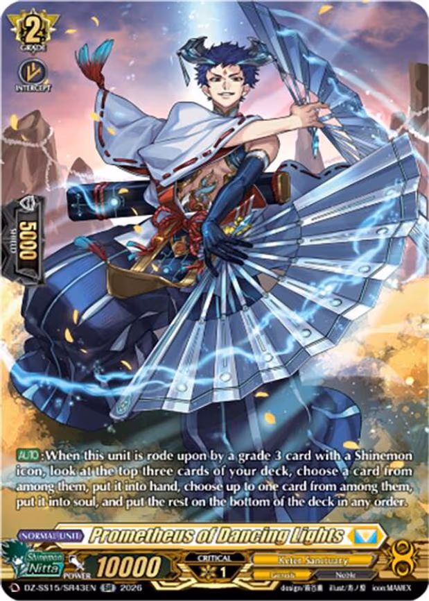 Prometheus of Dancing Lights - SR (DZ-SS15/SR43EN)