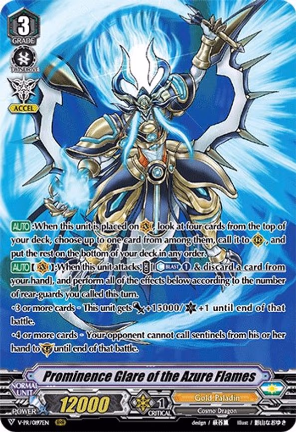 Prominence Glare of the Azure Flames - PR (V-PR/0197EN)
