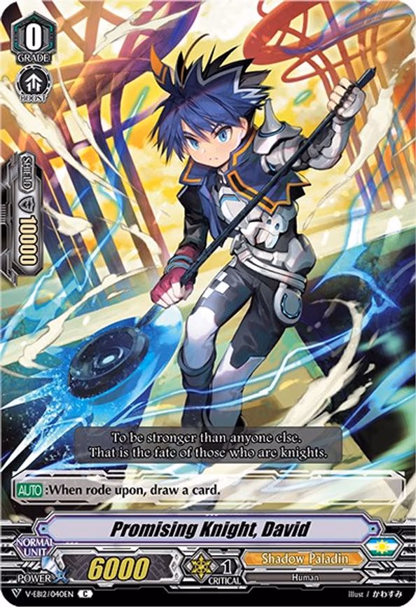 Promising Knight, David - C (V-EB12/040EN)