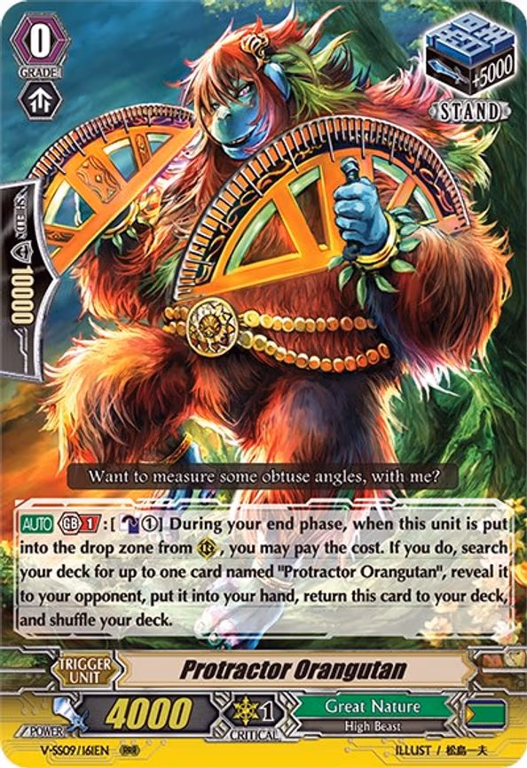Protractor Orangutan - RRR (V-SS09/161EN)