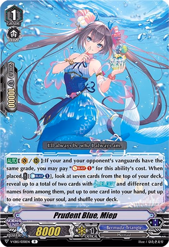Prudent Blue, Miep - R (V-EB15/030EN)